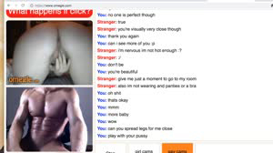 Omegle girl opens mouth wide for big shredded cock-llz