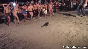 美国大学生淫乱系列-沙滩派对全裸玩游戏围观观众大饱眼福最后啪啪大赛-llz